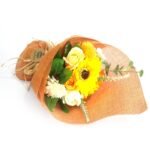 Ancient Wisdom Orange Standing Soap Flower Bouquet - Image 2