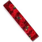 Ancient Wisdom Soap Classic Red Roses Flowers Extra Long Gift Box