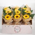 Ancient Wisdom Two Soap Sunflower Bouquet - Image 4