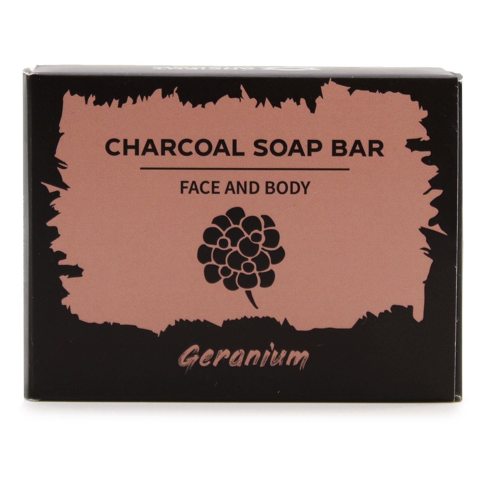 bG9jYWw6Ly9tZWRpYS9TRy9DRC82MFIzMEMxRzZSVDNDRFNHLzc2NDYzNDY3LmpwZWc.jpg Ancient Wisdom Geranium Charcoal Soap Bar 85g - Image 1
