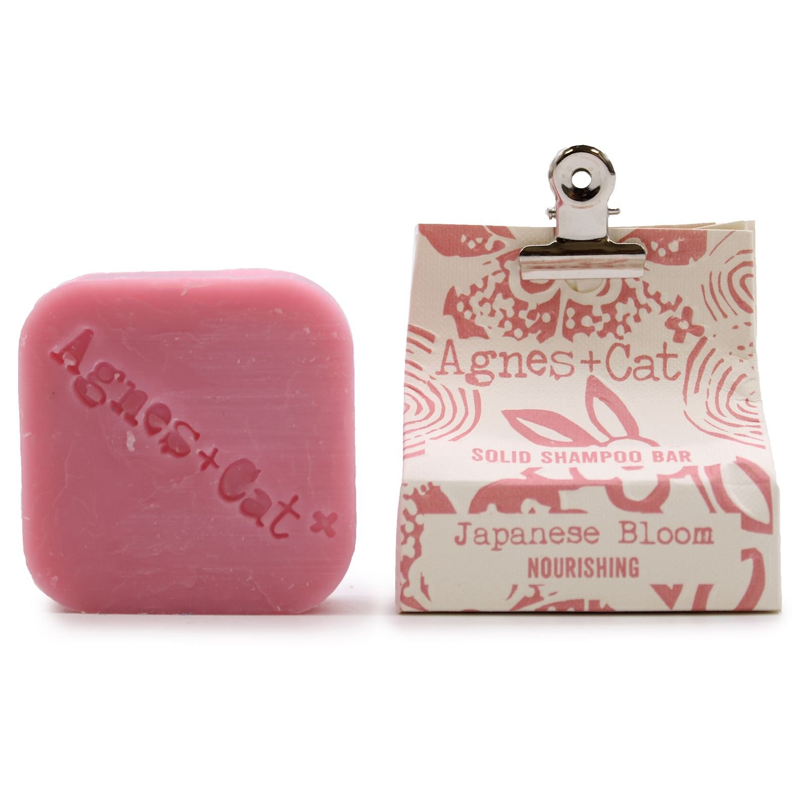 bG9jYWw6Ly9tZWRpYS9TRy9HRC82MFIzMEMxRzZSVEtHRFNHLzA2YjQ2ZGRiLmpwZWc.jpg Agnes + Cat Japanese Bloom Solid Shampoo - Image 1