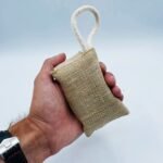 Ancient Wisdom Natural Jute Scrub Soap Pouch - Image 4