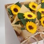 Ancient Wisdom Two Soap Sunflower Bouquet - Image 5