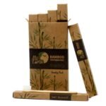Ancient Wisdom Family Pack of 4 Bamboo Toothbrushes - White Medium Soft - Image 3
