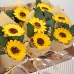 Ancient Wisdom Two Soap Sunflower Bouquet - Image 3