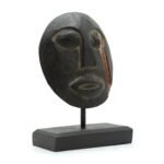 Ancient Wisdom Timor Tribal Albasia Wood Decorative Mask – Black - Image 2