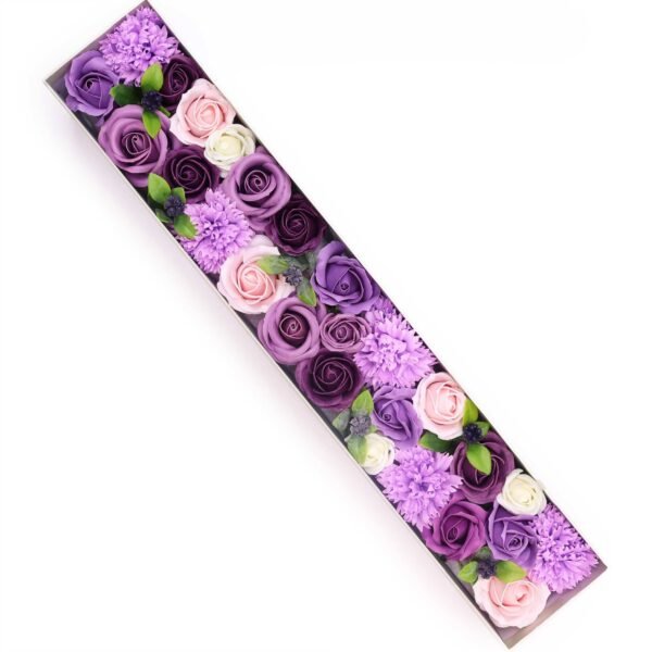 Ancient Wisdom Soap Lavender Rose & Carnation Flowers Extra Long Gift Box