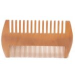 Ancient Wisdom Two Sided Wooden Beard Comb