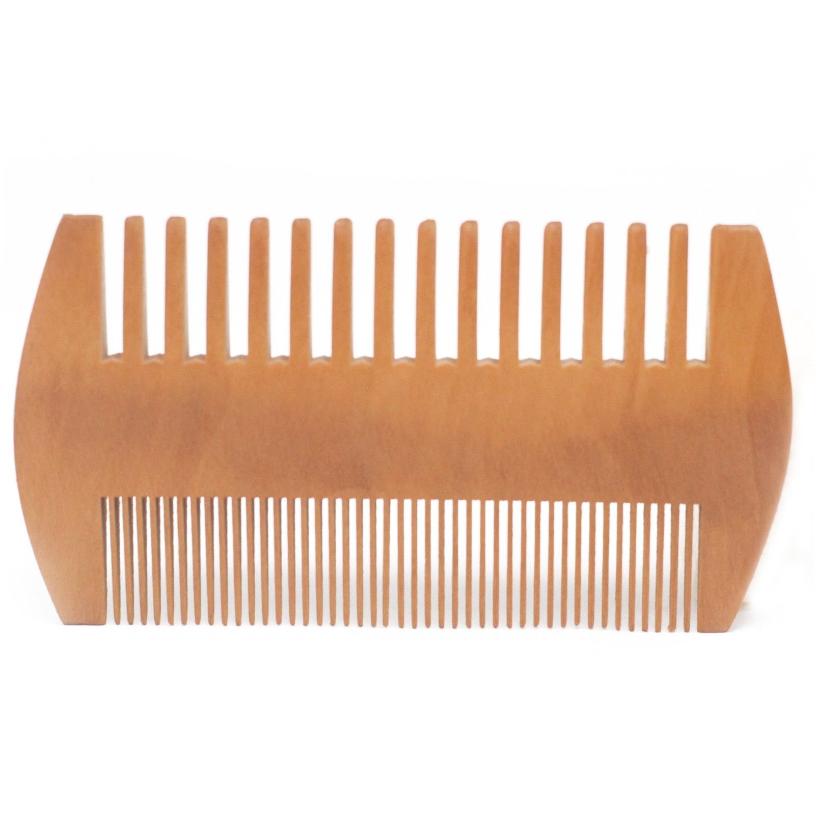 bG9jYWw6Ly9tZWRpYS9TTS8yRC82MFIzMEMxRzZNUzMyRFNNLzI0NDhiMmI1LmpwZWc.jpg Ancient Wisdom Two Sided Wooden Beard Comb - Image 1