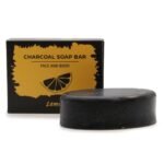 Ancient Wisdom Lemon Charcoal Soap Bar 85g - Image 2
