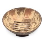 Ancient Wisdom Round 11cm Natural Coconut Soap Dish