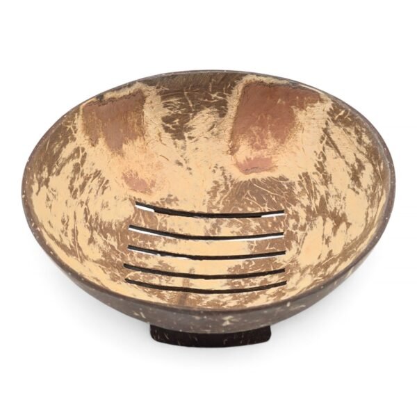 Ancient Wisdom Round 11cm Natural Coconut Soap Dish