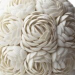 Ancient Wisdom Rose Detail Oval 15cm Boho Sea Shell Lamp - Image 2