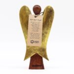 Ancient Wisdom Wooden 20cm New Hati-Hati Gold Wings Guardian Angel - Image 3