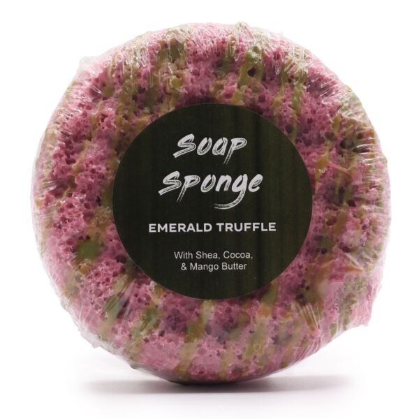 Ancient Wisdom Emerald Truffle Shea Butter Bubble Soap Sponge