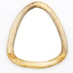 Ancient Wisdom Set of 3 Light Wood Finish Pebble Shaped Mirrors - Image 7