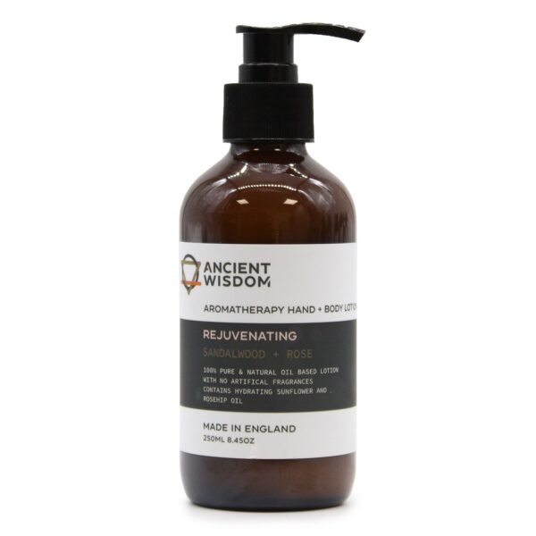 Ancient Wisdom Rejuvenating Sandalwood & Rose Hand & Body Lotion 250ml