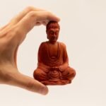 Ancient Wisdom Set of 6 Colourful Mini Buddha Statues For Meditation & Focus - Image 9