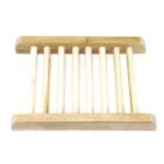 Ancient Wisdom Ladder Design Hemu Wood Soap Dish - Image 2