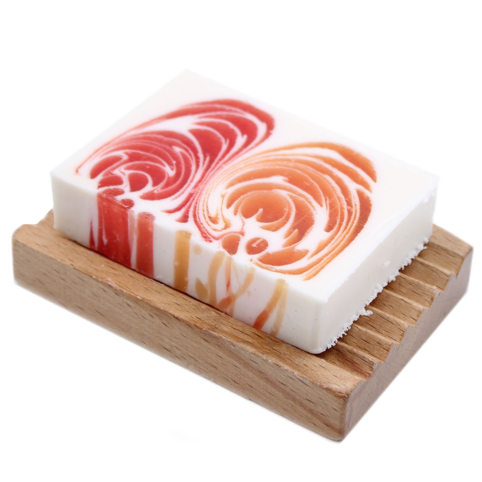 bG9jYWw6Ly9tZWRpYS9TUC9BRC82MFIzMEMxRzZSUktBRFNQL2U4N2E4MTY2LmpwZWc.jpg Ancient Wisdom Handcrafted Grapefruit Soap Slice 100g - Image 1