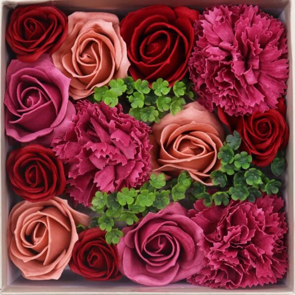 Ancient Wisdom Soap Vintage Roses Square Box