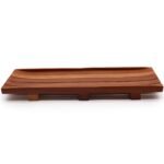 Ancient Wisdom Large Mahogany Wood Soap Loaf Tray
