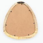 Ancient Wisdom Set of 3 Light Wood Finish Pebble Shaped Mirrors - Image 2