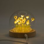 Ancient Wisdom LED Floral Glow Garden Dome Light – 20 Sunflowers - Image 3