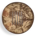 Ancient Wisdom Round 11cm Natural Coconut Soap Dish - Image 4