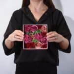 Ancient Wisdom Soap Vintage Roses Square Box - Image 2
