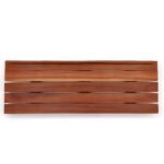 Ancient Wisdom Large Mahogany Wood Soap Loaf Tray - Image 2