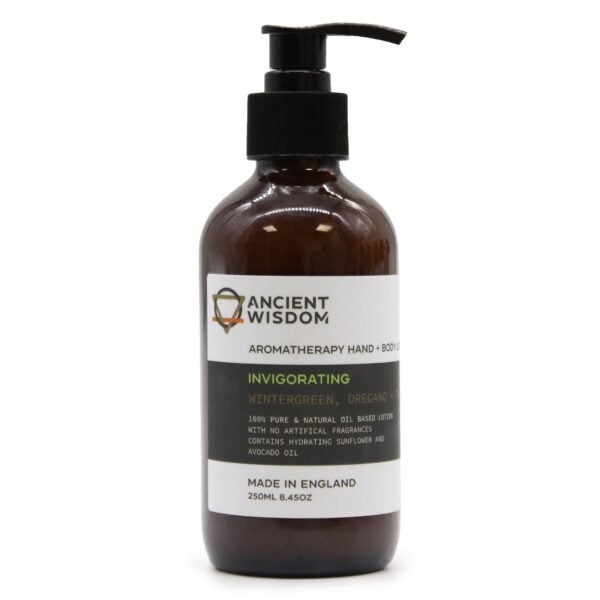 Ancient Wisdom Invigorating Wintergreen, Oregano & Thyme Hand & Body Lotion 250ml
