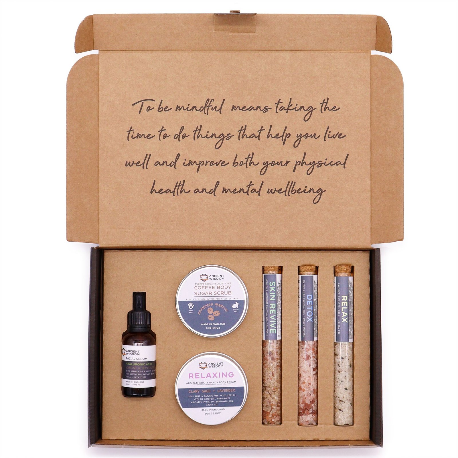 bG9jYWw6Ly9tZWRpYS9TUi9BRC82MFIzMEMxRzZSVzNBRFNSLzkzYmY4ZDQ2LmpwZWc.jpg Ancient Wisdom Mindful Moments Self Care Kit - Image 1