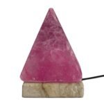 Ancient Wisdom Pyramid Shaped USB Himalayan Crystal Salt Multicolour Lamp