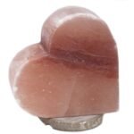 Ancient Wisdom Crafted Himalayan Salt Heart Shaped Lamp