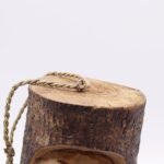 Ancient Wisdom Tree Trunk Face Wooden Bird House – Grumpy Old Man - Image 3