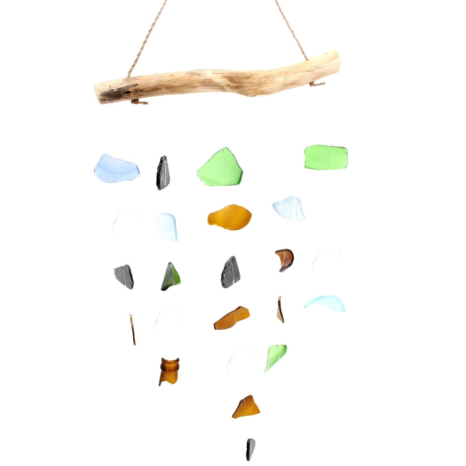 bG9jYWw6Ly9tZWRpYS9TUy9HRC82MFIzMEMxRzZSVDNHRFNTLzcwMmI4NTgwLmpwZWc.jpg Ancient Wisdom Hanging Five Multicolour Glass Strings Wind Chime - Image 1