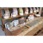 Agnes + Cat Large 2.2m Standard Wooden Table with Top Shelf - Image 2