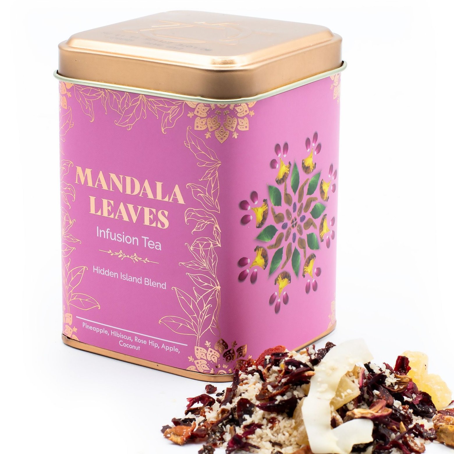 ArtTT-03 Ancient Wisdom 50g Hidden Islands Blend Tropical Fruit Infusion Caffeine Free Tea Leaves Ancient Wisdom 50g Hidden Islands Blend Tropical Fruit Infusion Caffeine Free Tea Leaves - Image 1