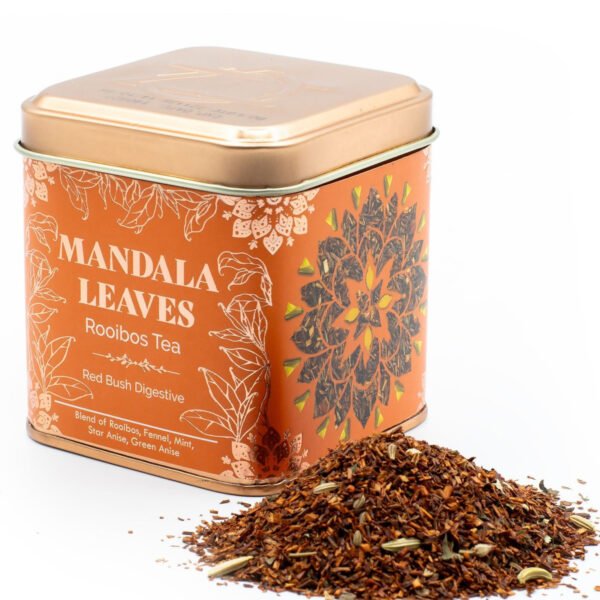 Ancient Wisdom 50g Red Bush Digestive Rooibos Caffeine Free Tea Leaves