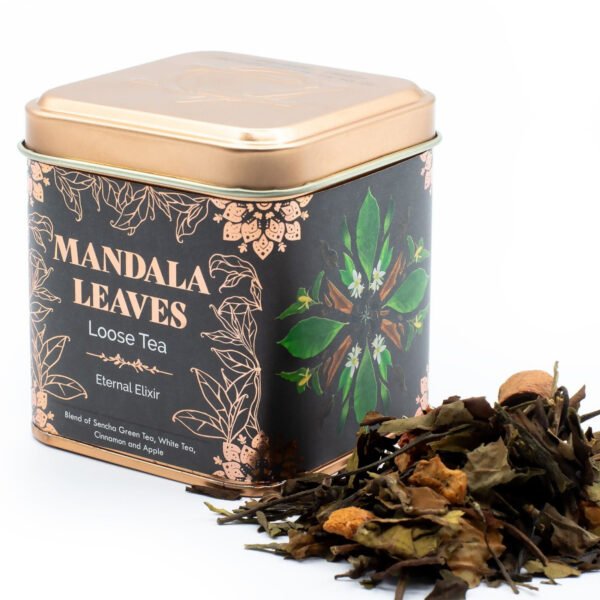 Ancient Wisdom 50g Eternal Elixir Green & White Tea Blend with Cinnamon Tea Leaves