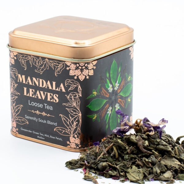 Ancient Wisdom 50g Serenity Souk Blend Mint Rose & Floral Notes Tea Leaves