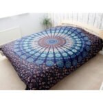 Ancient Wisdom Double Cotton Bedspread + Wall Hanging - Classic Mandala - Image 3