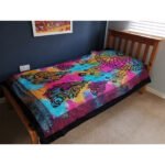 Ancient Wisdom Single Cotton Bedspread + Wall Hanging - Dreamcatcher - Image 2