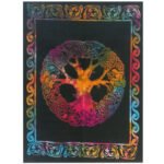 Ancient Wisdom Handcrafted Cotton Wall Art (112 x 78cm) – Tree with Adam & Eve