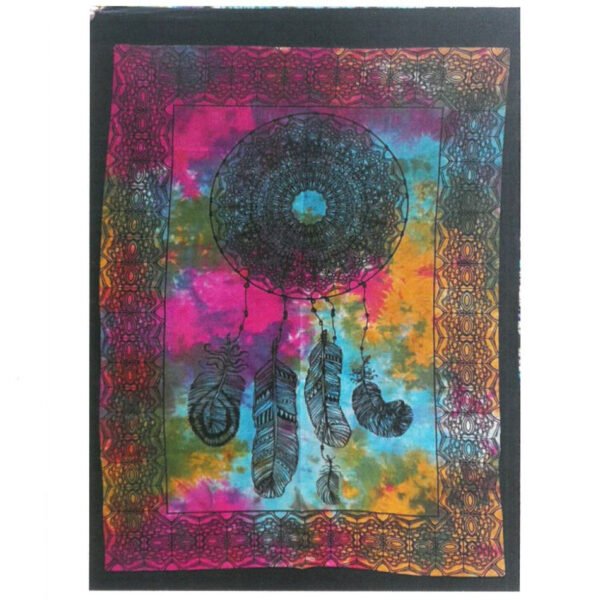 Ancient Wisdom Handcrafted Cotton Wall Art (112 x 78cm) – Dreamcatcher