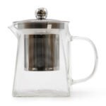 Ancient Wisdom 350ml Glass Tower Shaped Infuser Teapot