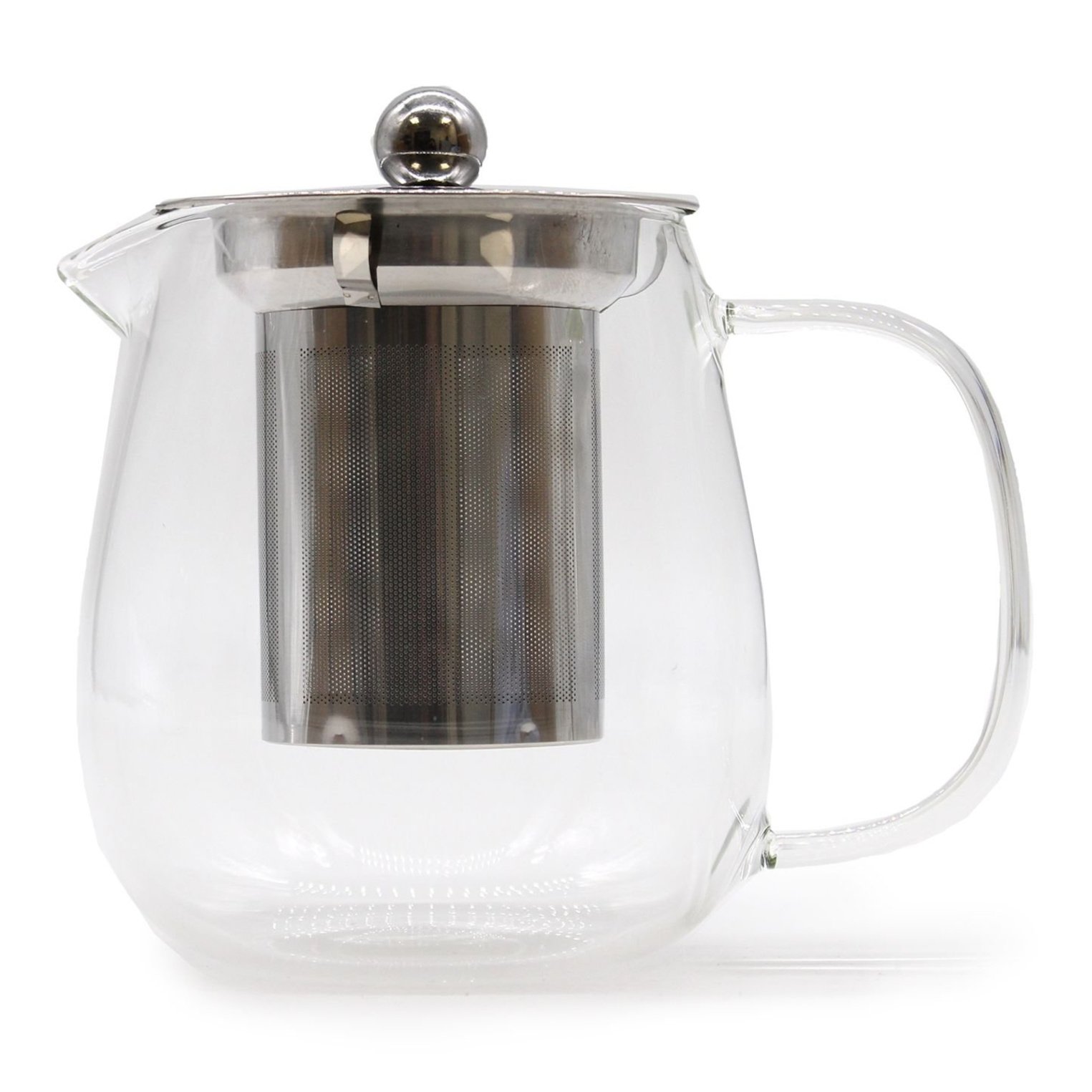 GTeaP-03 Ancient Wisdom 550ml Glass Contemporary Infuser Teapot Ancient Wisdom 550ml Glass Contemporary Infuser Teapot - Image 1