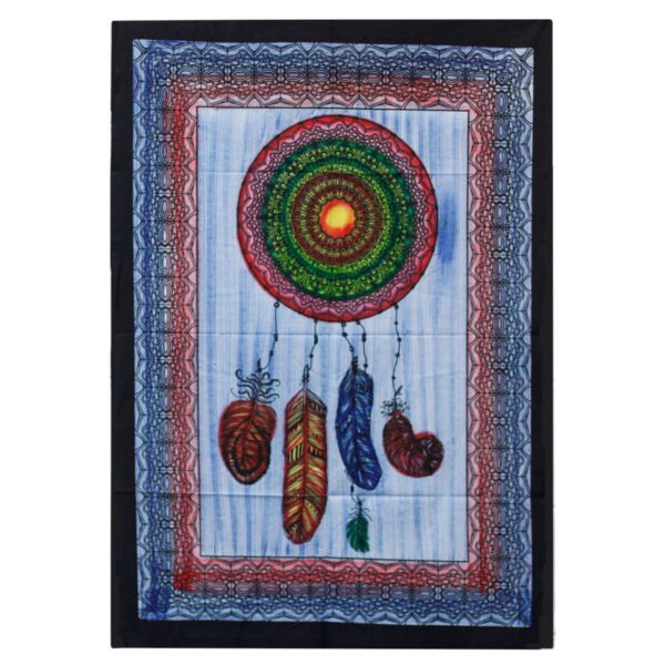 Ancient Wisdom Handbrushed Cotton Wall Art - Dreamcather