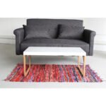 Ancient Wisdom Handmade Medium Indian Cotton Rag Rug (128 x 75cm) - Image 3